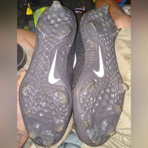 Nike Men's Force Trout 5 Pro Baseball Metal Cleats Sive 12 - Picture 2 of 3